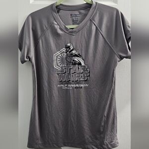 Star Wars 2018 Dark Side Half Marathon Performance Shirt By Champion